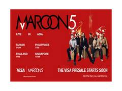
      
      Visa is Official Payment Partner for the Maroon 5 Asia 2027 Tour
      
      