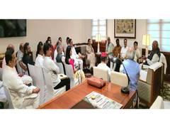 
      
      INDIA Bloc leaders hold floor strategy meeting in Delhi
      
      