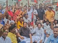 
      
      Tamil Nadu: DMK protests against Udhayanidhi Stalin's arrest
      
      