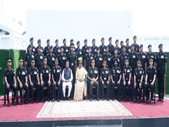 
      
      President Murmu felicitated at Army Air Defence College in Odisha
      
      