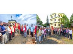 
      
      India lays foundation stones for two school projects in Nepal
      
      