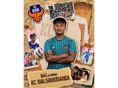 
      
      FC Goa sign young forwards KC Malsawmsanga, Haodamlian Vaiphei
      
      