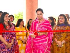 
      
      Rajasthan Dy CM Diya Kumari inaugurates FICCI FLO exhibition
      
      