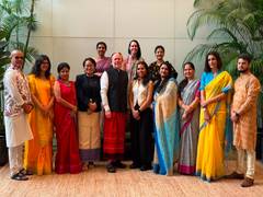 
      
      Australia envoy Green celebrates India's handloom heritage
      
      