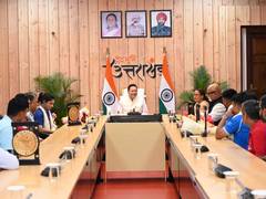 
      
      CM Dhami honours Uttarakhand’s CWG 2026 medal winners and coaches
      
      