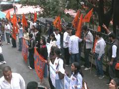 
      
      ABVP hunger strike enters 5th Day
      
      
