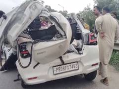
      
      Punjab: Three killed after car rams into parked truck
      
      