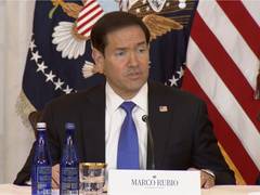 
      
      Rubio highlights Helberg's 