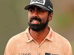 
      
      Wyndham Championship: Theegala shoots 62, lies one shot of lead
      
      
