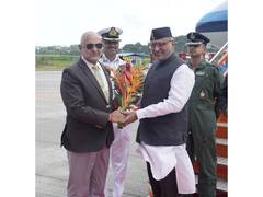 
      
      Vice President Radhakrishnan begins two-day visit to Andaman and
      
      