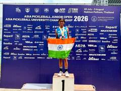 
      
      Indian Junior Pickleball players shine, secure three medals
      
      