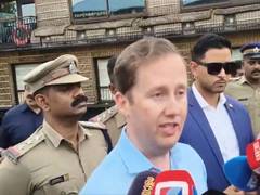 
      
      US Ambassador Sergio Gor meets Keralam CM during visit to state
      
      