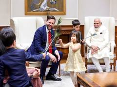 
      
      PM Modi congratulates US VP, Usha on birth of fourth child
      
      
