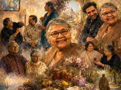 
      
      Sunday meditation on grief, memory, food and geography of love
      
      