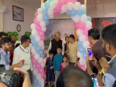 
      
      B'desh: HC Trivedi inuagurates Children's Corner at IVC 
      
      