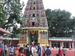 
      
      Devotees offer prayers at Jaipur’s Jharkhand Mahadev Temple
      
      