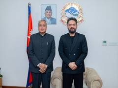 
      
      Indian envoy to Nepal holds talks with PM Balendra Shah
      
      