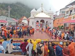 
      
      Smooth darshan arrangements at Gangotri Dham
      
      