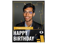 
      
      FIDE wishes R Praggnanandhaa on 21st birthday
      
      
