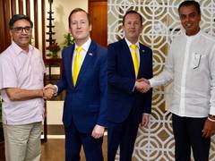 
      
      US envoy to India Gor meets Foreign Secretary Misri
      
      