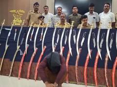 
      
      44 illegal weapons seized in Jalna
      
      