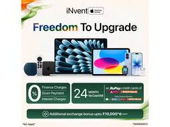 
      
      iNvent Rolls Out 24-Month No-Cost EMI on Apple Devices
      
      