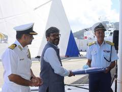 
      
      India hands over five radial laser boats to Seychelles
      
      