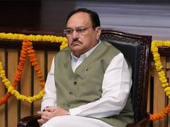 
      
      Union Health Minister Nadda interacts with MPs from Jharkhand...
      
      