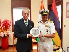 
      
      Navy chief, Mauritius PM discuss maritime security ties
      
      