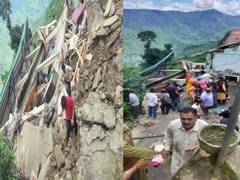 
      
      Himachal: 2 killed, 2 children injured as house collapses
      
      