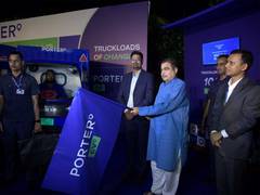 
      
      Union Minister Nitin Gadkari Flags Off 10,000th Electric Truck
      
      