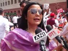 
      
      Mahua Moitra on ruling side's Parliament protest
      
      