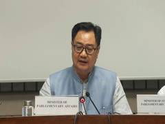 
      
      “Running away from discussions”: Rijiju hits out at Opposition
      
      