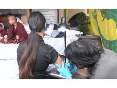 
      
      Tibetans in-exile hold Tattoo protest against China’s Ethnic Unit
      
      