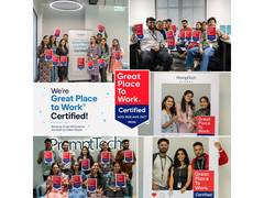 
      
      PromptTech Global Earns Great Place to Work® Certification
      
      