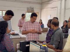 
      
      Keralam Education Minister conducts surprise inspection
      
      