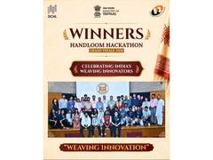 
      
      BHU students bag third prize in National Handloom Hackathon
      
      