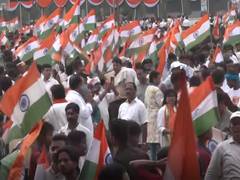 
      
      UP Minister Swatantra Dev Singh leads Har Ghar Tiranga Yatra
      
      