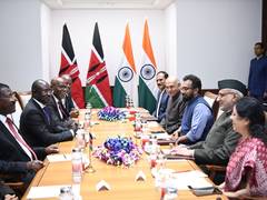 
      
      VP Radhakrishnan meets Kenyan Parliamentary Delegation in New Del
      
      
