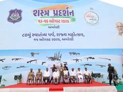 
      
      CM Bhupendra Patel visits police arms exhibition in Amreli
      
      