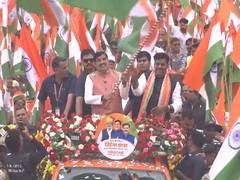 
      
      MP CM Mohan Yadav participates in ‘Tiranga Yatra’ in Bhopal
      
      