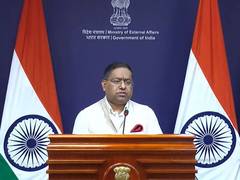 
      
      MEA reacts to Congress leaders' Meloni jibe
      
      