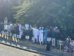 
      
      Kashmiri diaspora holds black day protest in Bradford, demands en
      
      