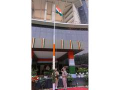 
      
      Delhi Police HQ hoists Tricolour on 80th Independence Day
      
      
