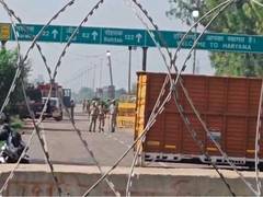 
      
      Haryana Police block Khanauri Crossing to halt farmers' march
      
      