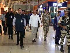 
      
      Gujarat CM leaves for United States, Canada
      
      