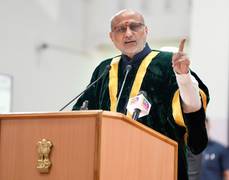 
      
      VP Radhakrishnan graces convocation of SRMIST graduates
      
      