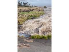 
      
      Tropical storm Lala begins to exit Hawaii
      
      