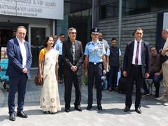 
      
      Defence Secretary Rajesh Kumar Singh arrives in Armenia
      
      
