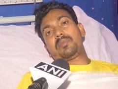 
      
      Protester Rahul Kranti ahead of talks with Jharkhand govt
      
      